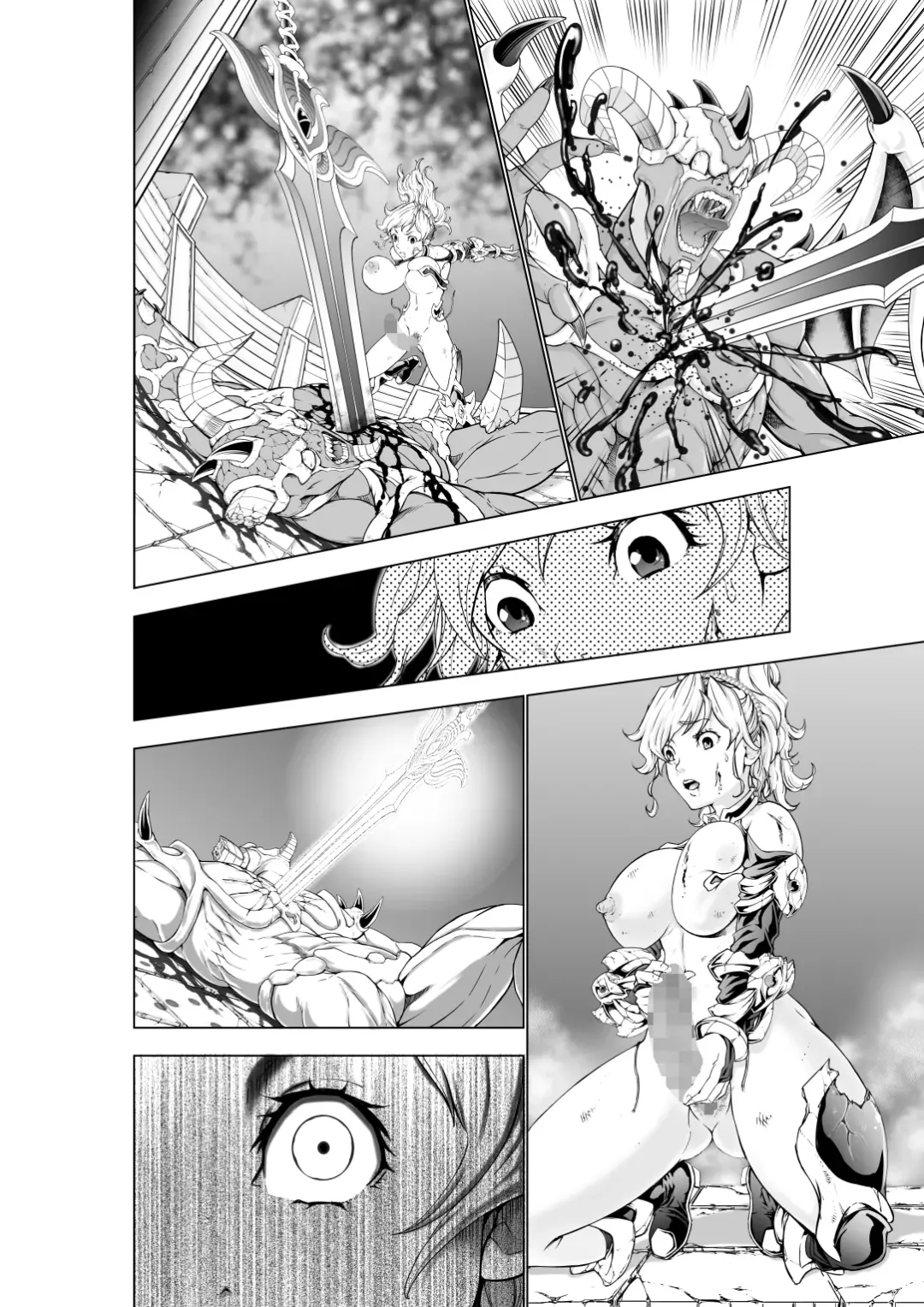[Ohtoku Welles] The Two of Them are Futanari Holy Sword Witch x Heroine Part Fhentai - Page 120