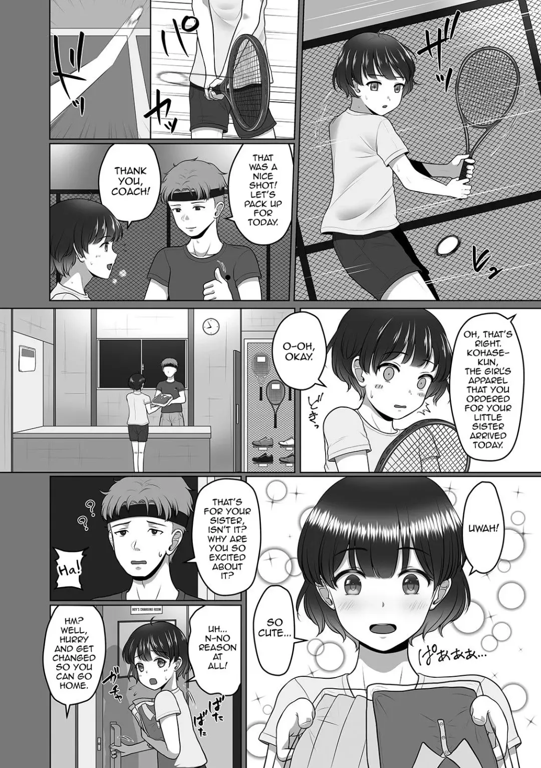 [Sagaraten] Akogare no Tennis Wear (Gekkan Web Otoko no Ko-llection! S Vol. 57 Fhentai - Page 2