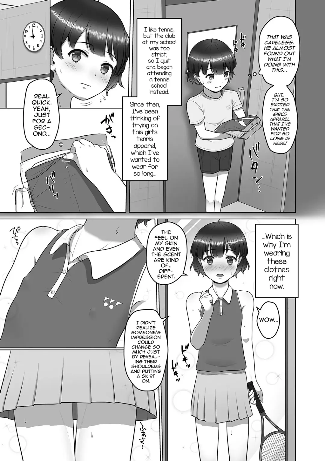 [Sagaraten] Akogare no Tennis Wear (Gekkan Web Otoko no Ko-llection! S Vol. 57 Fhentai - Page 3