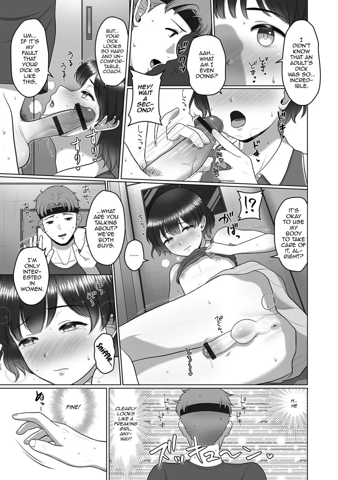 [Sagaraten] Akogare no Tennis Wear (Gekkan Web Otoko no Ko-llection! S Vol. 57 Fhentai - Page 9