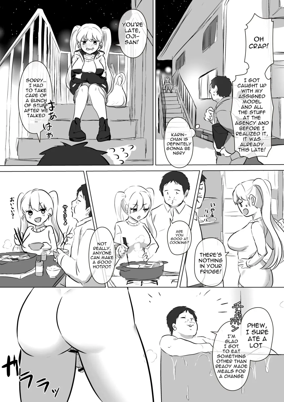 [Inari Mochi] Futa Gal Yomo Souda Karin Datsu Seikatsuku de Love Love Gohoushi!! Fhentai - Page 4