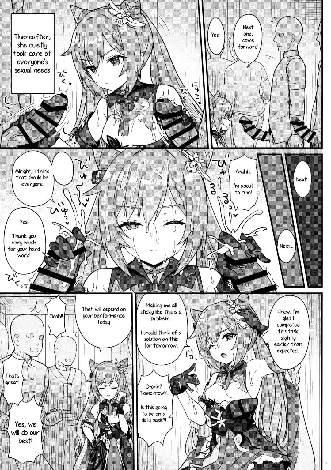 [Momosawa] Keqing-chan ga Buka o Shigoki Makuru Hon Fhentai - Page 6