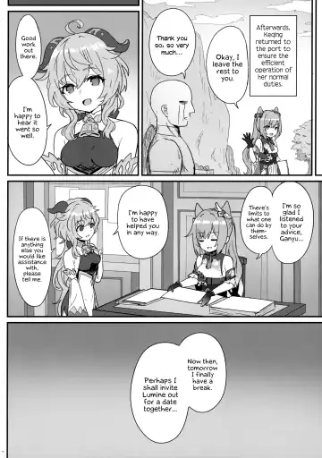 [Momosawa] Keqing-chan ga Buka o Shigoki Makuru Hon | A Book In Which Keqing-chan Efficiently Works Her Subordinates Fhentai - Page 19