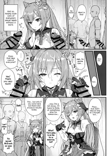 [Momosawa] Keqing-chan ga Buka o Shigoki Makuru Hon | A Book In Which Keqing-chan Efficiently Works Her Subordinates Fhentai - Page 6