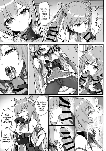 [Momosawa] Keqing-chan ga Buka o Shigoki Makuru Hon | A Book In Which Keqing-chan Efficiently Works Her Subordinates Fhentai - Page 8