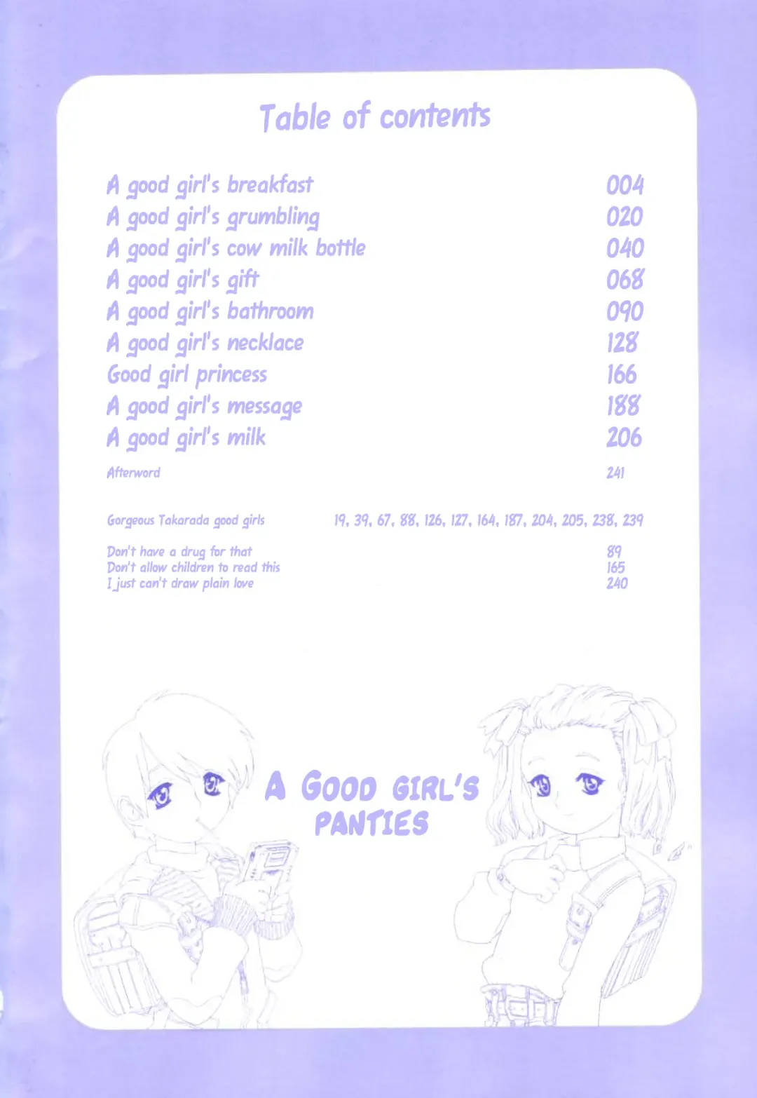 [Gorgeous Takarada] A good girl's panties chapter 1 Fhentai - Page 2