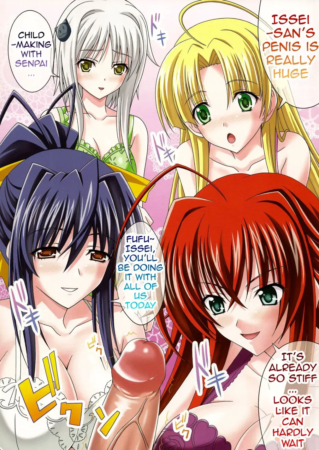 [Sinbo Tamaran] euphoria ~High School DxD~ (decensored) Fhentai - Page 4