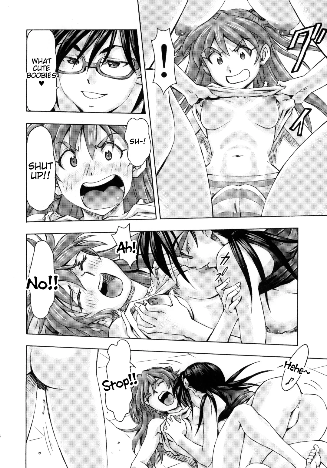[Kura Oh] 3-nin Musume no Rakuen Fhentai - Page 23