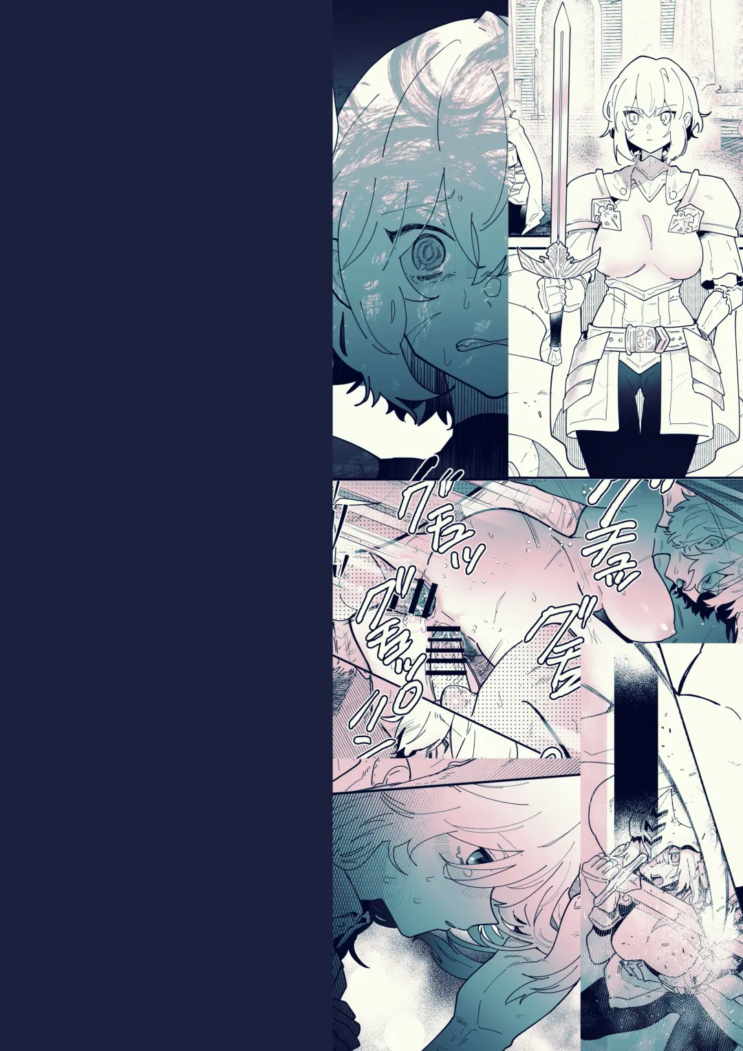 [Shishikura Sendou] Onna kishi noruche no junan Fhentai - Page 48