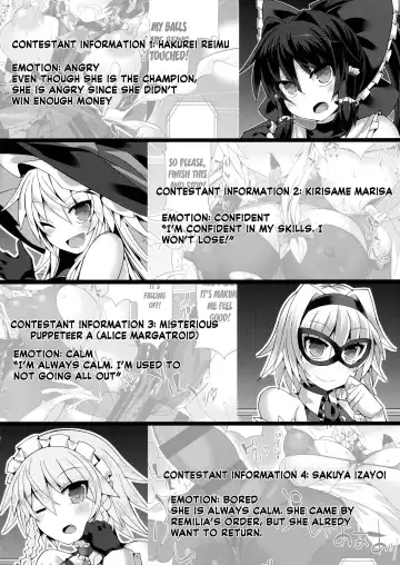 [Hisui] Gensoukyou Futanari Chinpo Wrestling Bangaihen "Sokuochi Haiboku Shuu" Fhentai - Page 4