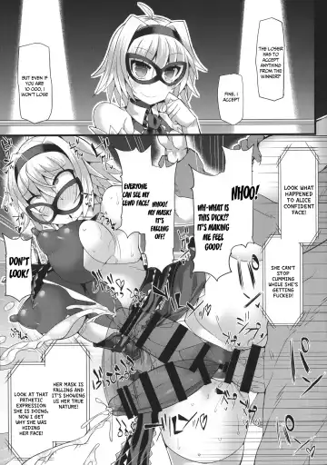 [Hisui] Gensoukyou Futanari Chinpo Wrestling Bangaihen "Sokuochi Haiboku Shuu" Fhentai - Page 7