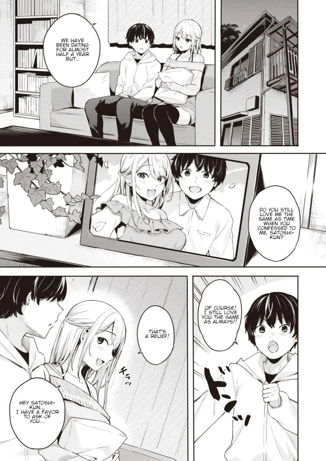 [Bekotarou] Shojo to Kanojo to Netorare to | The Virgin, the Girlfriend, and NTR Fhentai - Page 3