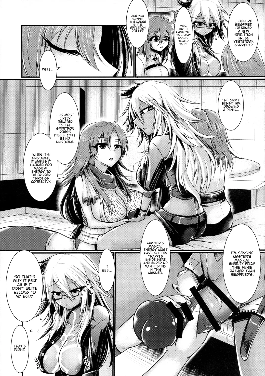 [Seres Ryu] Futanari ☆ Cool Biz Fhentai - Page 5