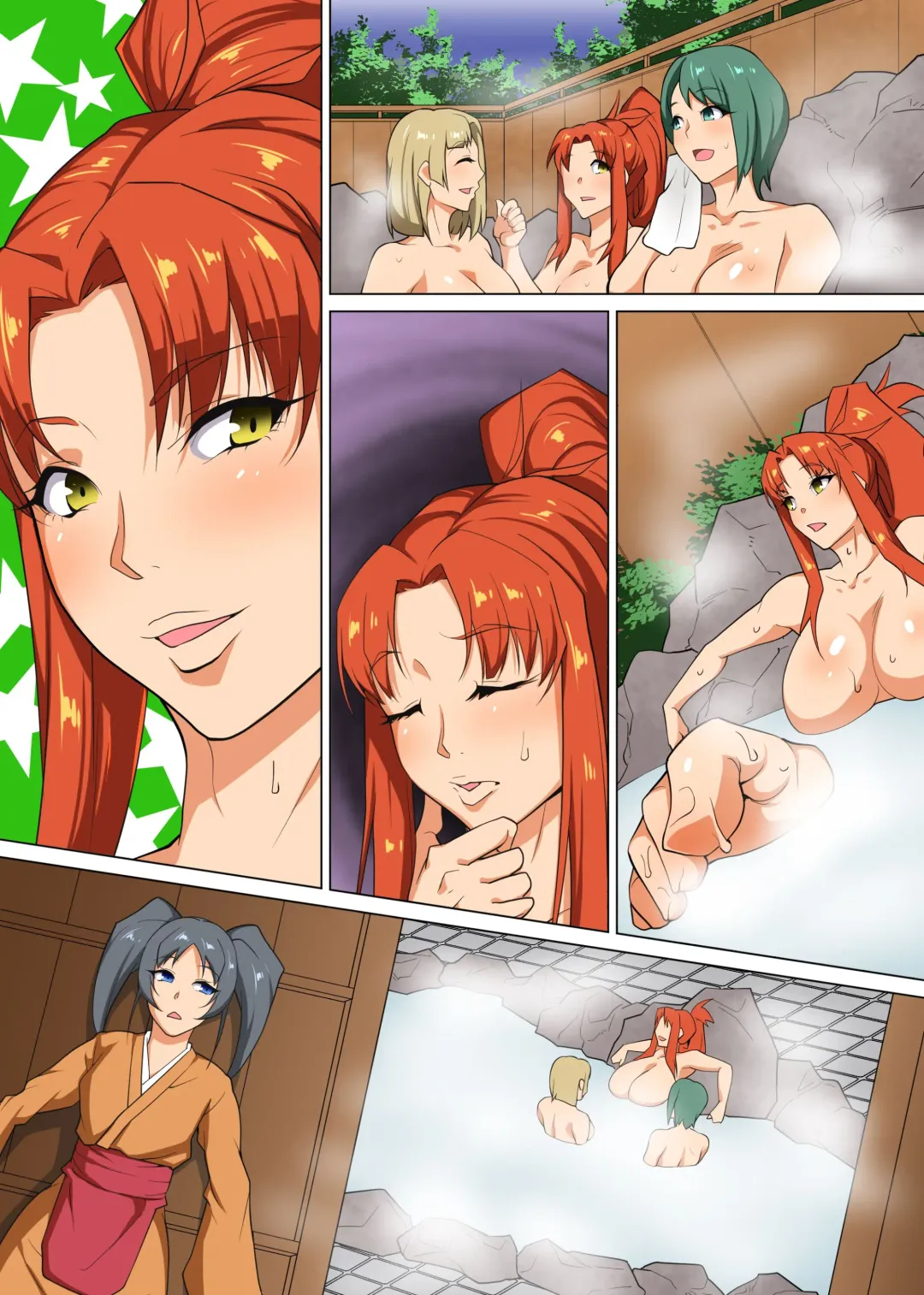 [Izuminoaru] Sennou Onsen Ryokan ~Hatsujou no Yu de Inranka Shita Joshi Gakusei-tachi o Katappashi Kara Ometenashi Itashimasu~ Fhentai - Page 30