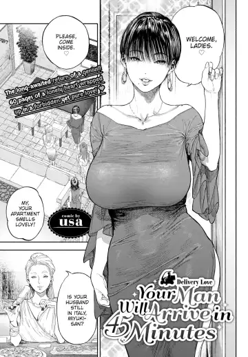 Read [Usa] Your Man Will Arrive In 45 Minutes Delivery Love - Fhentai