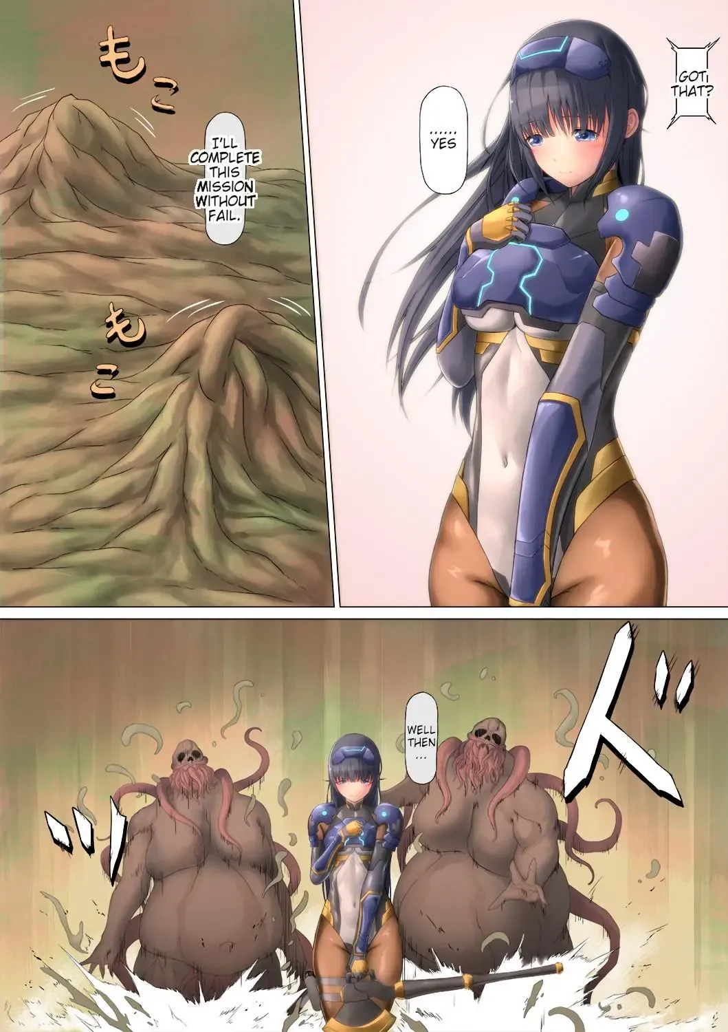 [Mogo-721] PichiSui Musume Shokushukan | Pichisui Girl Tentacle Rape Fhentai - Page 11