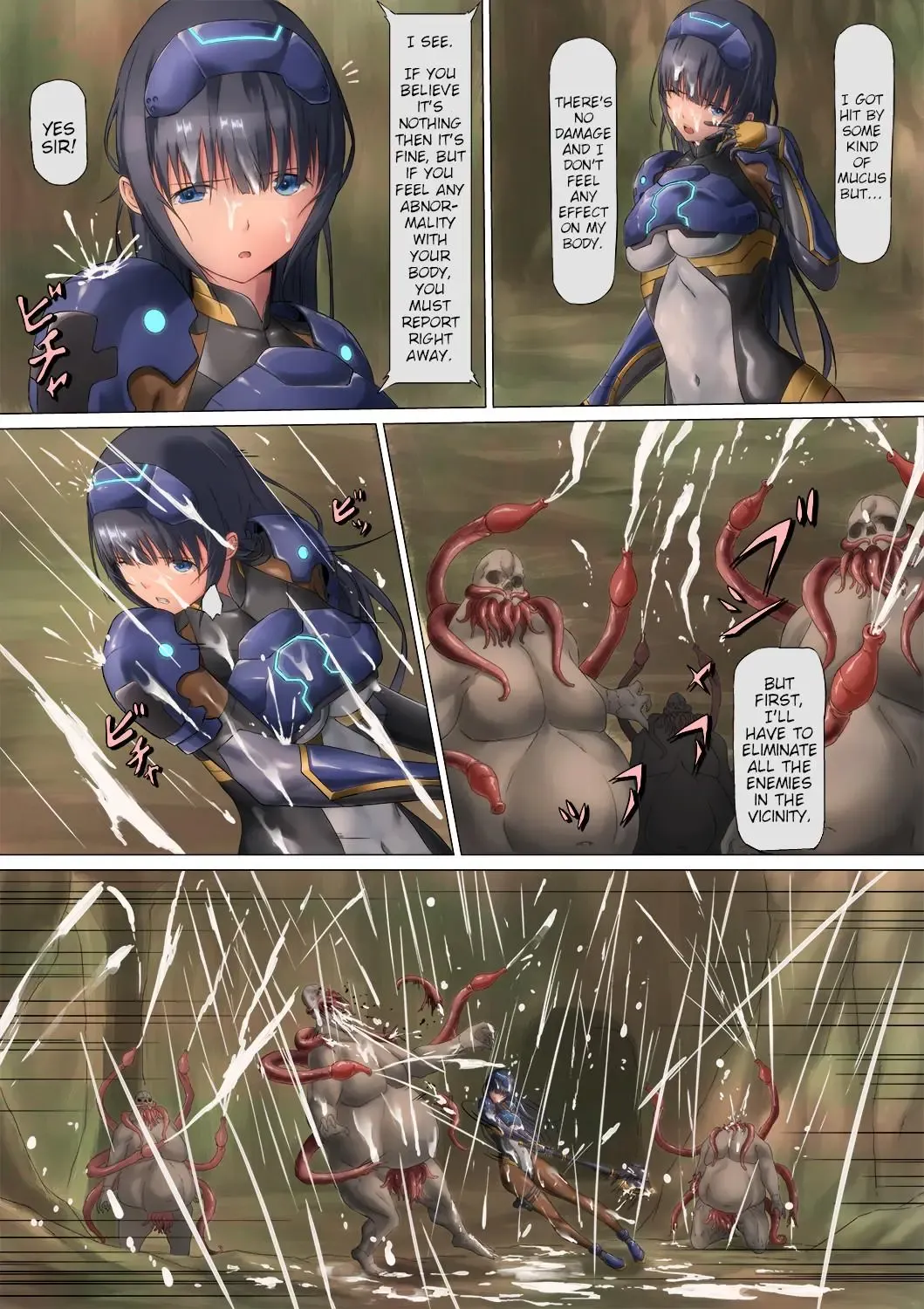 [Mogo-721] PichiSui Musume Shokushukan | Pichisui Girl Tentacle Rape Fhentai - Page 16