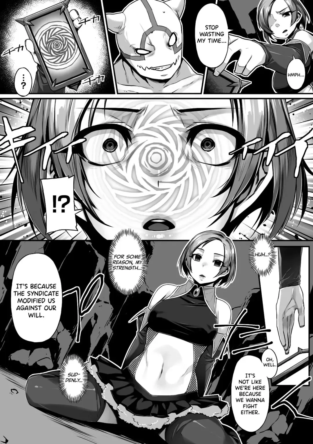 [Mitsuba Minoru] Seigi? no Hypnosis | Righteous? Hypnosis Fhentai - Page 3