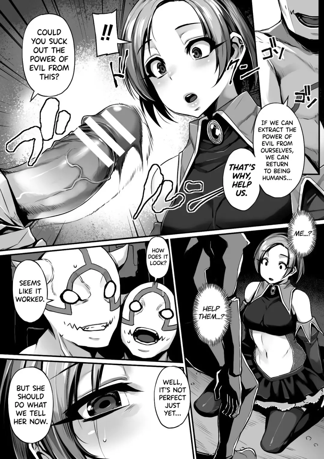 [Mitsuba Minoru] Seigi? no Hypnosis | Righteous? Hypnosis Fhentai - Page 4