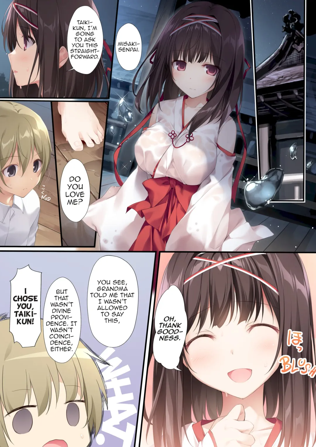 [Karory] Seiso Bitch na Miko Senpai | Pure Slut Miko Senpai (decensored) Fhentai - Page 23