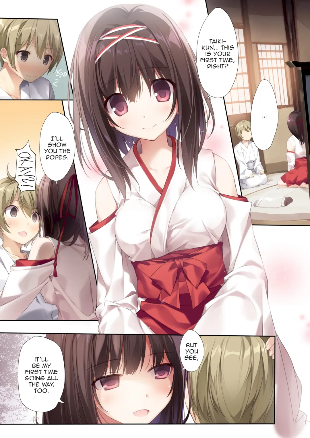 [Karory] Seiso Bitch na Miko Senpai | Pure Slut Miko Senpai (decensored) Fhentai - Page 4
