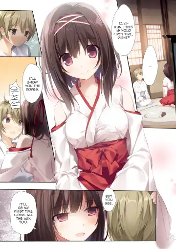 [Karory] Seiso Bitch na Miko Senpai | Pure Slut Miko Senpai (decensored) Fhentai - Page 4