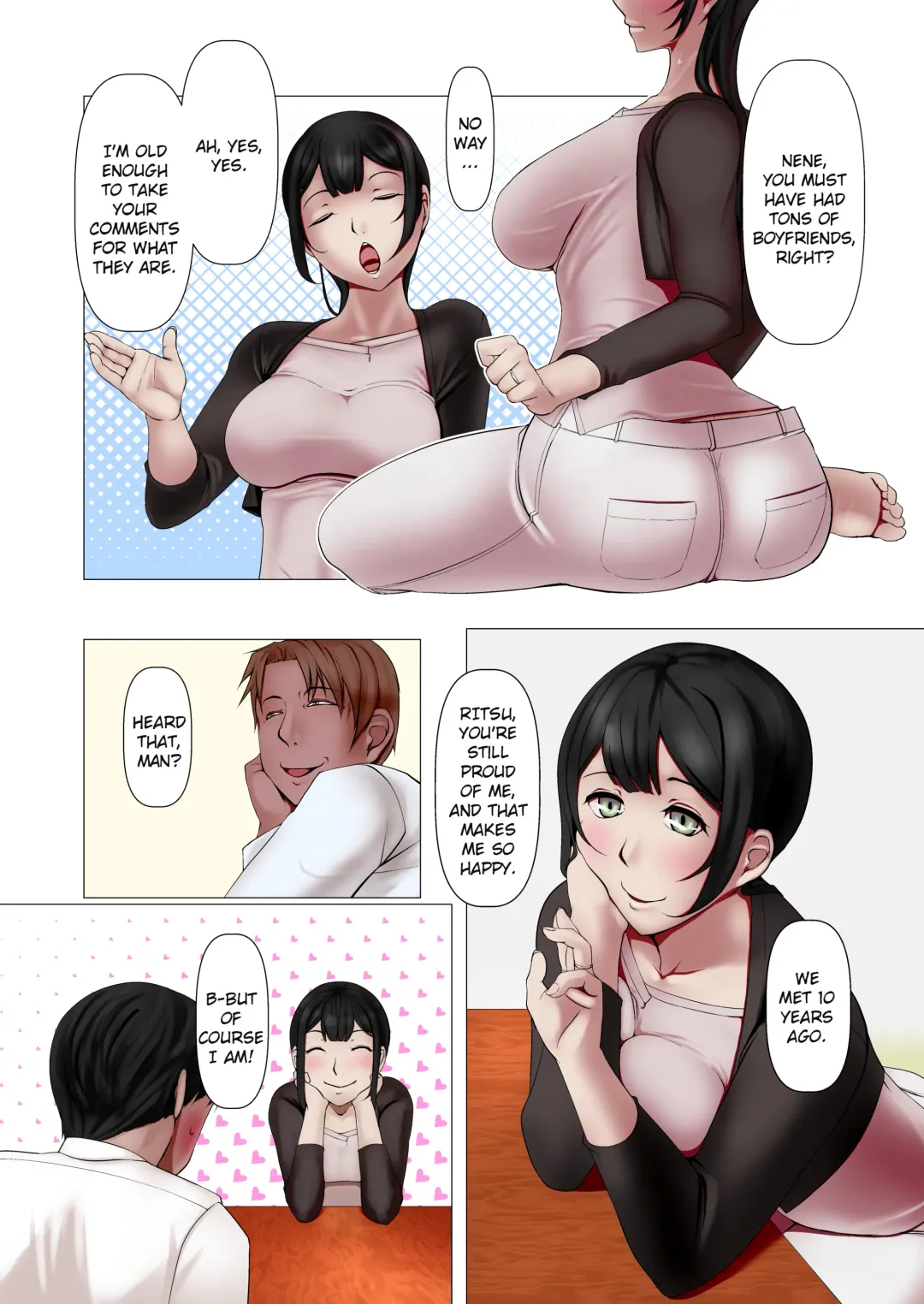 Kocchi no Oku-sama mo Aitsu no Niku Onaho ni Narimashita. | This wife became that guy's meat onahole, too. Fhentai - Page 4