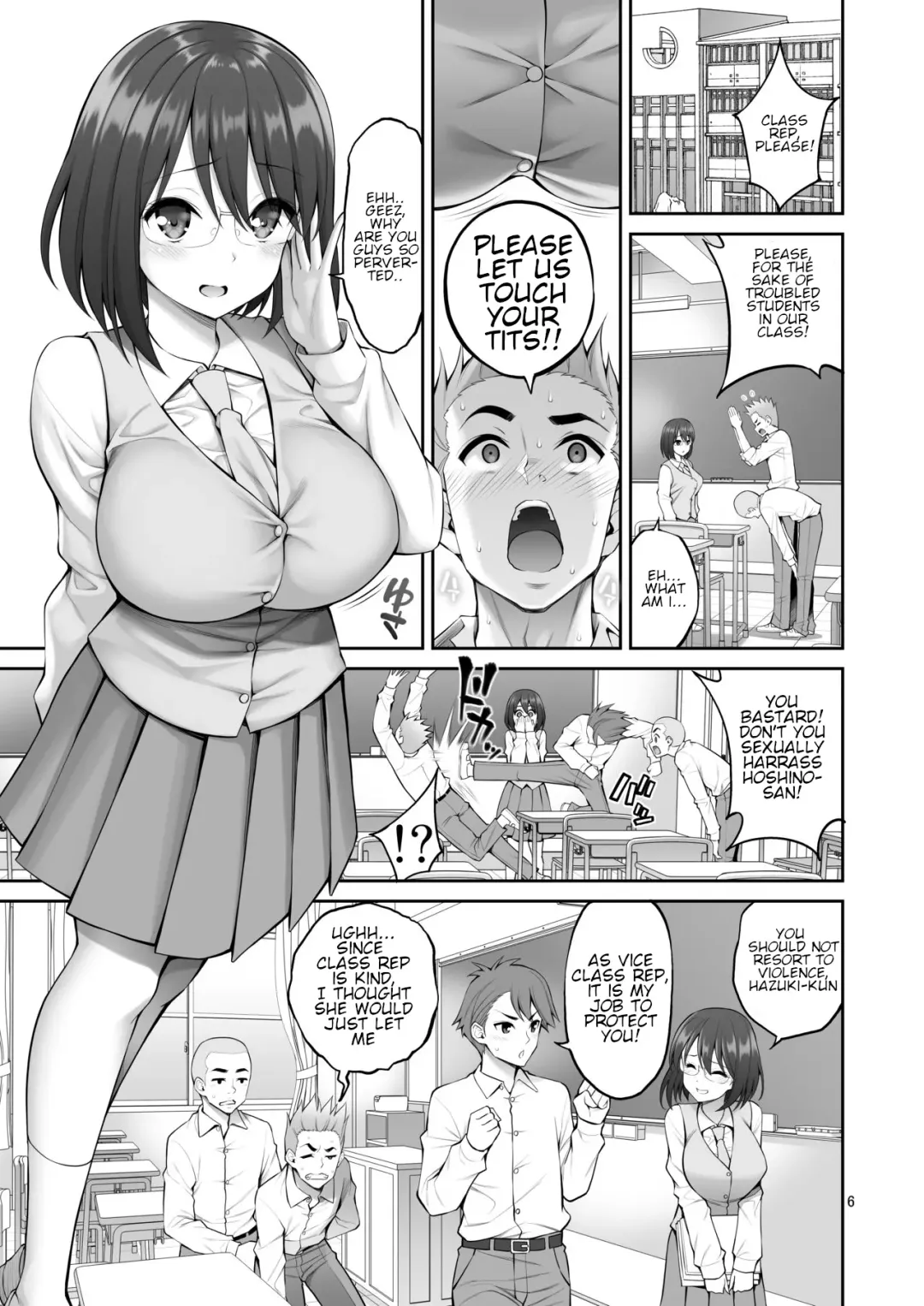 [Yahiro Pochi] Free Oppai | Free Boobs Fhentai - Page 6