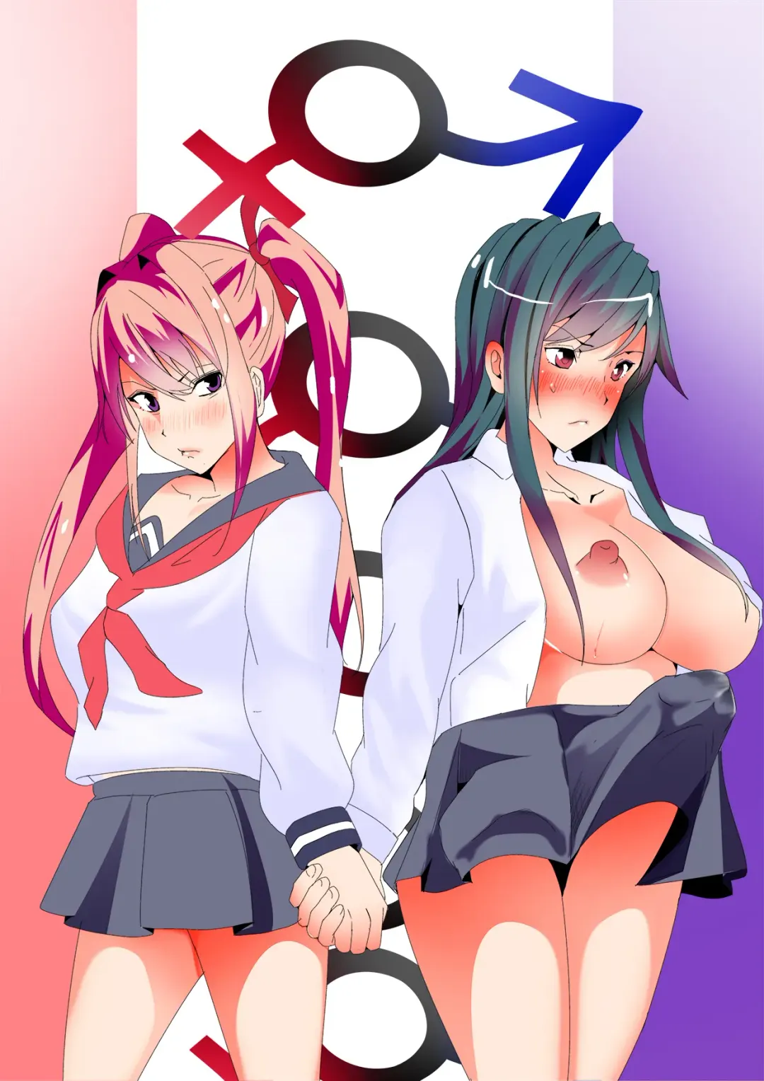 Futanari na Ore to Ecchi na Osananajimi Fhentai - Page 2