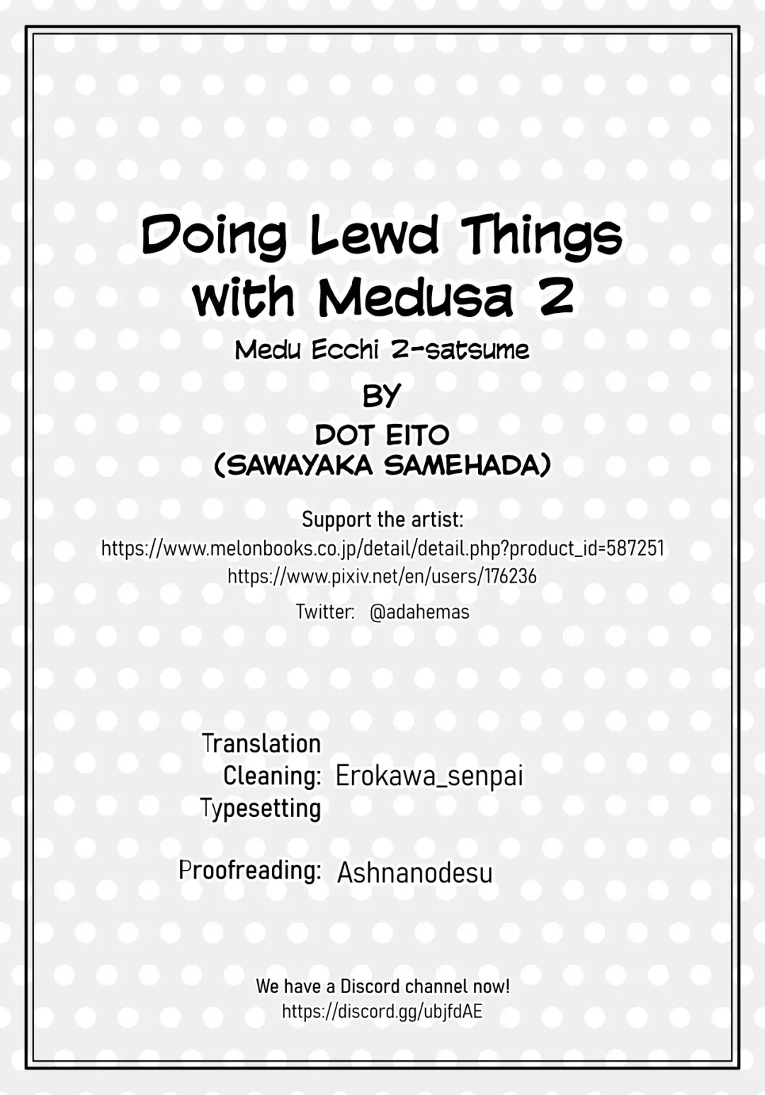 [Sawayaka Samehada] Medu Ecchi 2-satsume | Doing Lewd Things with Medusa 2 Fhentai - Page 18