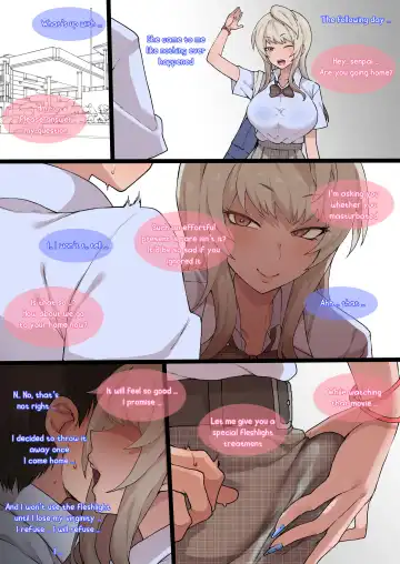 [Terasu Mc] Otaku no Boku to Iikanjidatta Kuro Gal Kouhai o Netorareru Mini Fhentai - Page 11