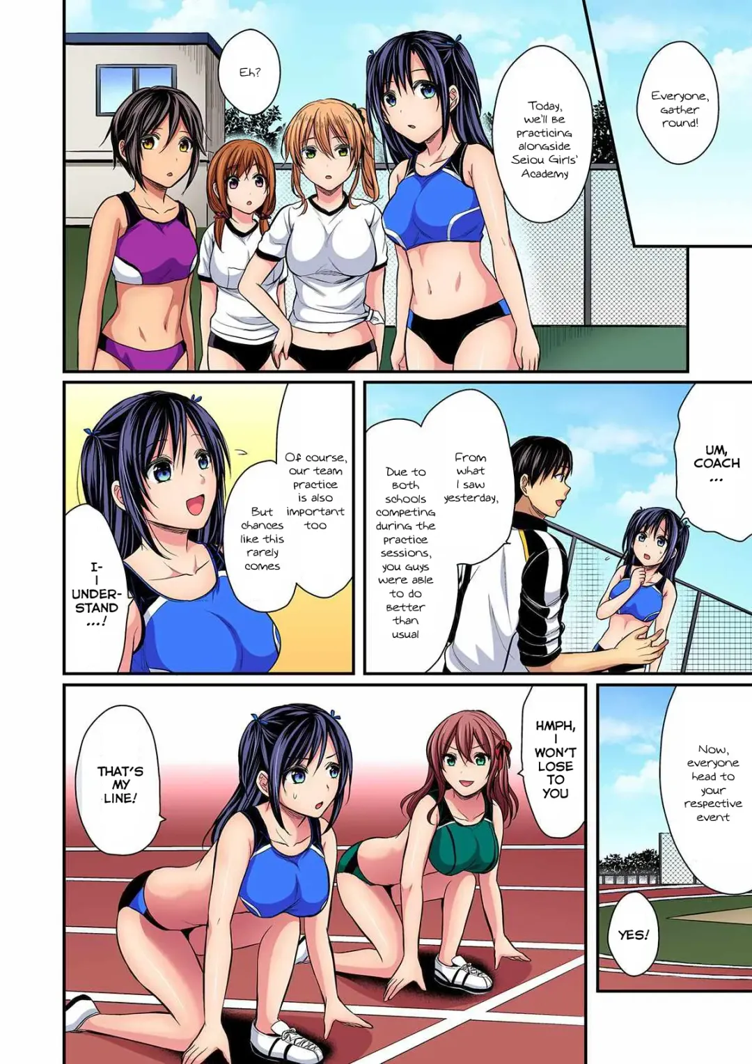 [Pei] Rikujoubuin to Asedaku Ecchi ~ Coach! Shidou Shite Kudasai! Fhentai - Page 8