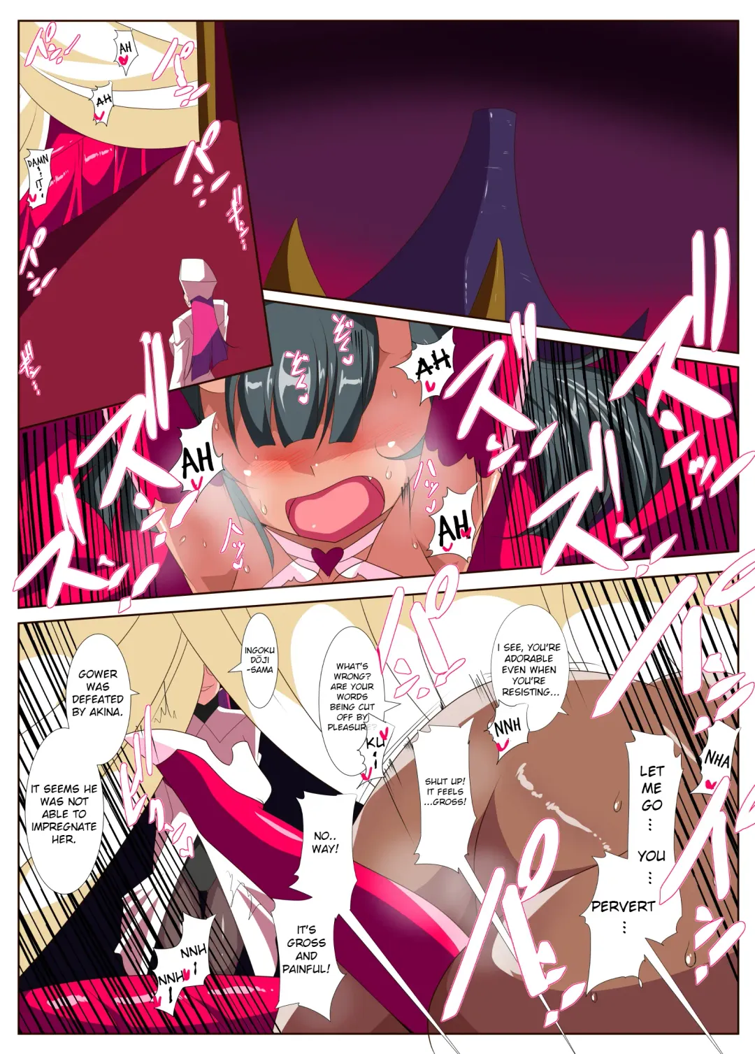 Heroine Harassment Chaste Taimashi Akina 3 Fhentai - Page 33
