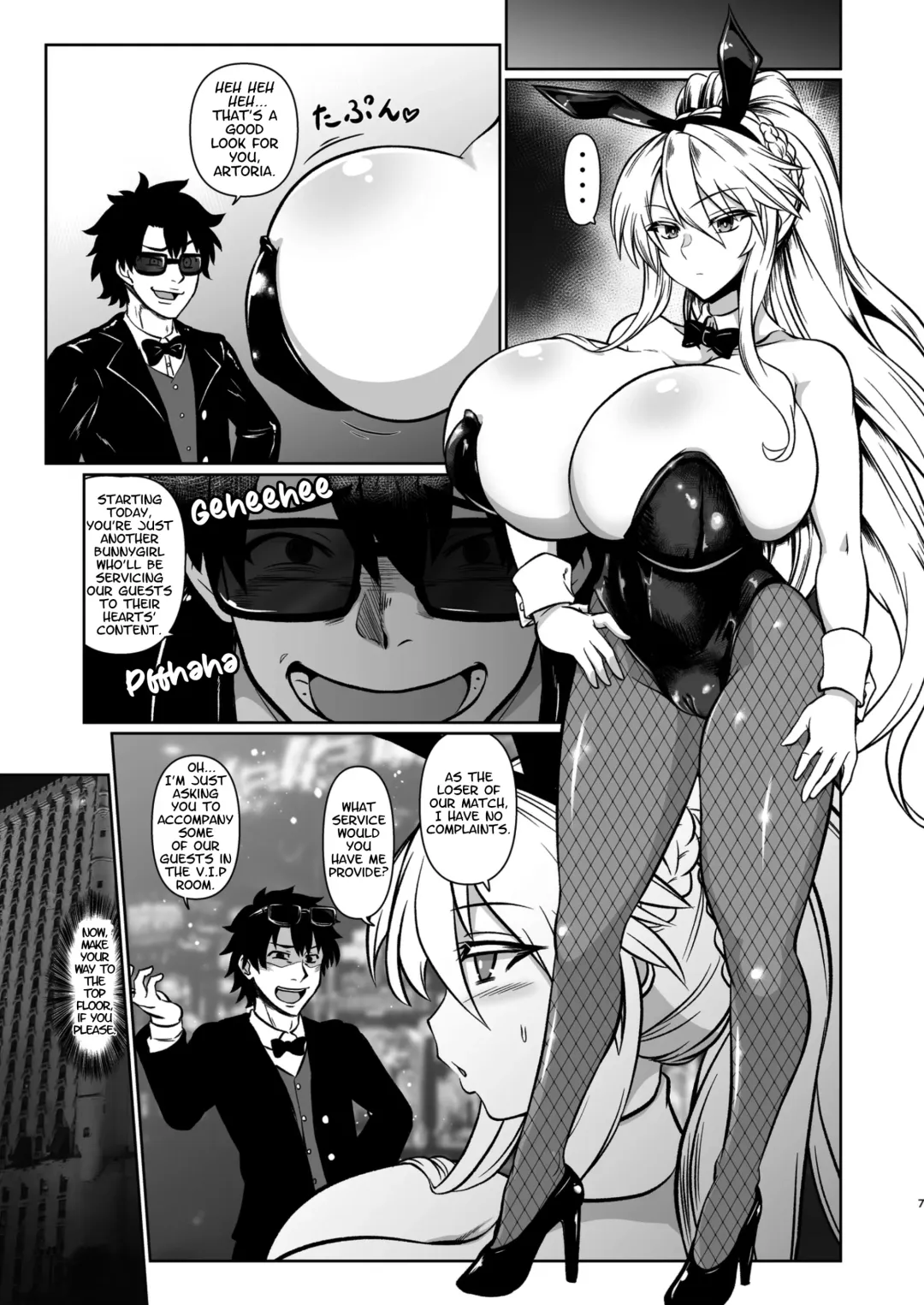 [Isemagu] Gohoushi Bunny Sakusei no Artoria | Artoria the Cock-Wringing Service Bunny Fhentai - Page 6