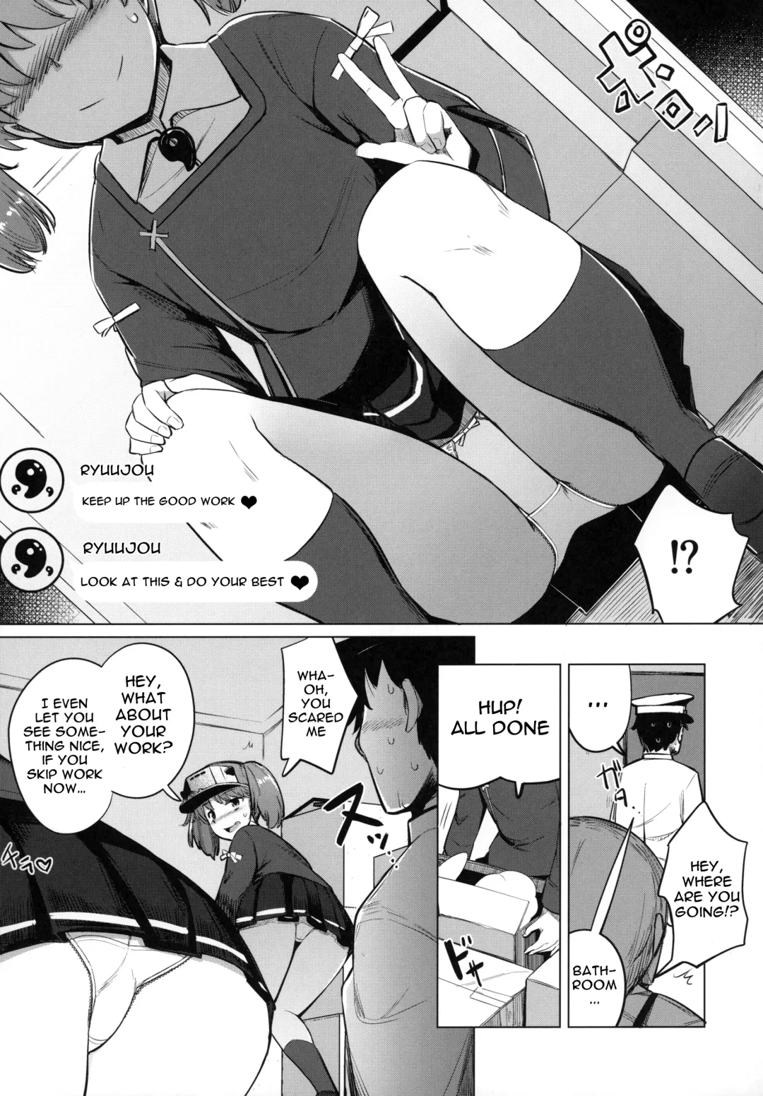 [Ippongui] Shigoto ni Tsukaretara Ryuujou o Yobidashite Nuitemorau. Fhentai - Page 6