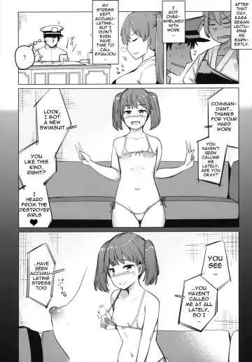 [Ippongui] Shigoto ni Tsukaretara Ryuujou o Yobidashite Nuitemorau. Fhentai - Page 21