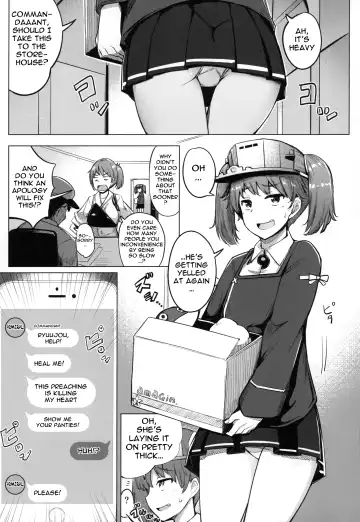 [Ippongui] Shigoto ni Tsukaretara Ryuujou o Yobidashite Nuitemorau. Fhentai - Page 4