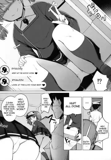 [Ippongui] Shigoto ni Tsukaretara Ryuujou o Yobidashite Nuitemorau. Fhentai - Page 6