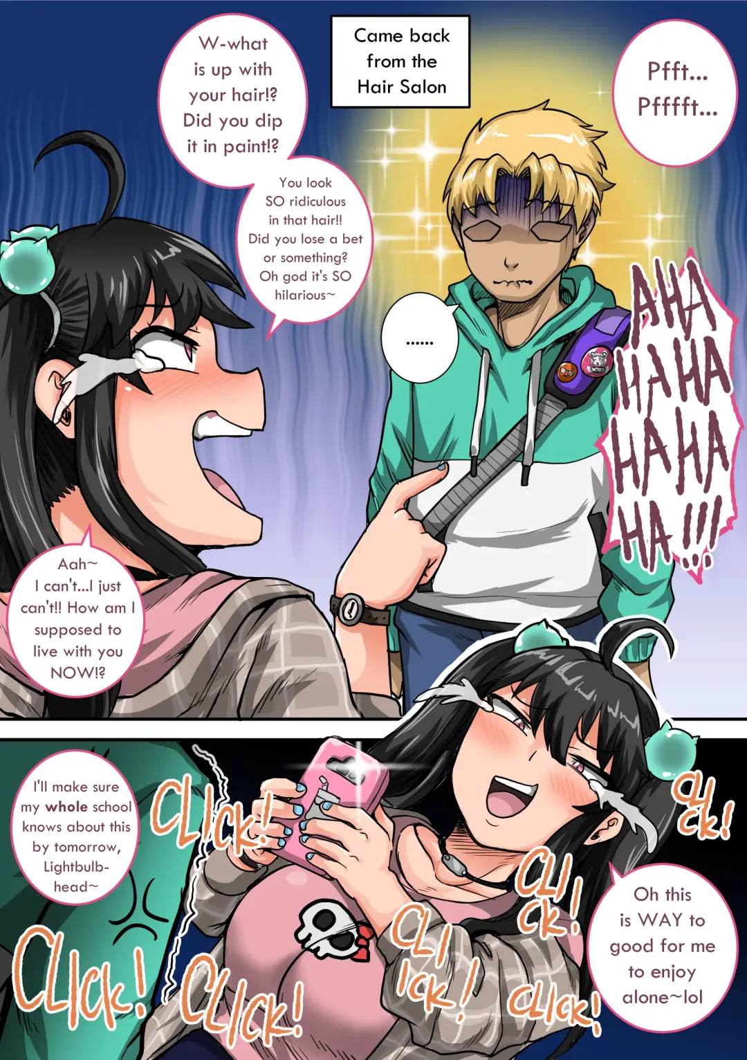 [Juna Juna Juice] Mukatsuku Imouto wa Chanto Shikaranakucha 1-20 Matome | Annoying Little Sister Needs to be Scolded 1-20 Fhentai - Page 23