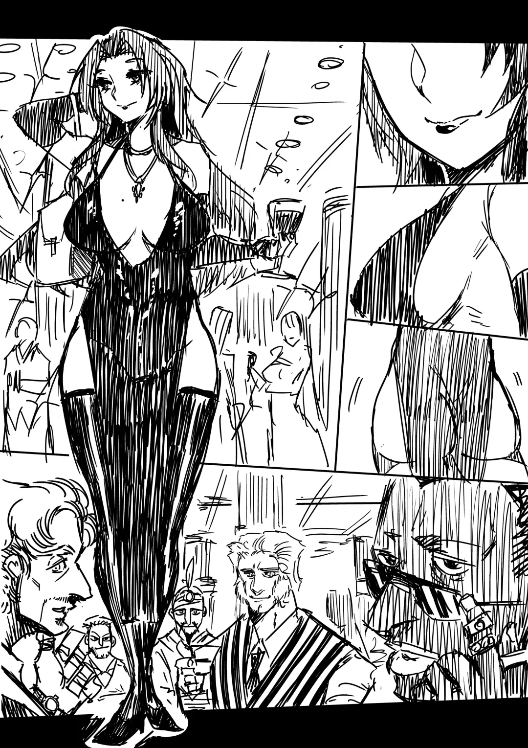 《天命女少校与神州解放军政委的二三事》故事配图 Fhentai - Page 34