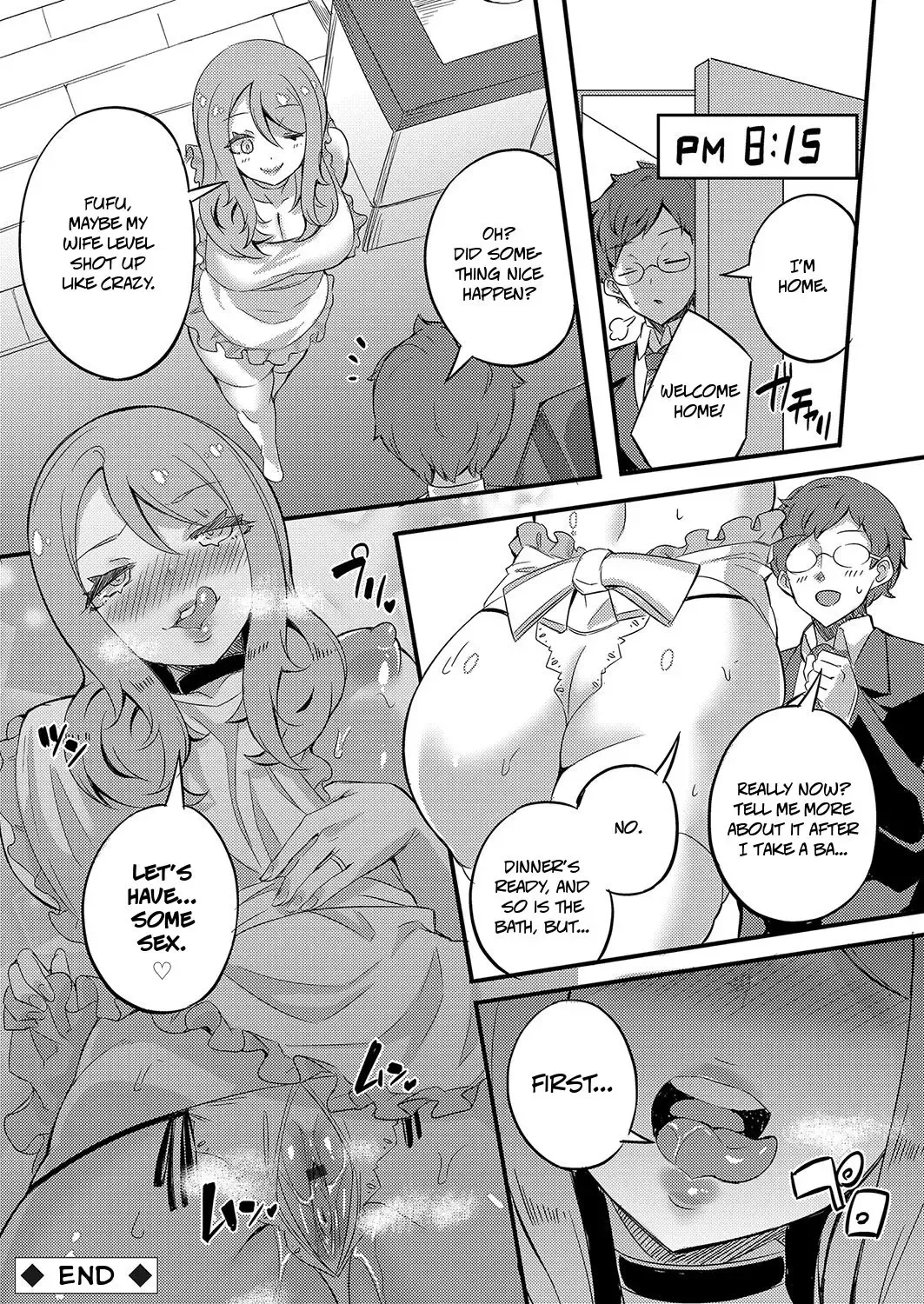 [Mocco] Ittokei Natural Slut Tsuma no Dosukebe Nichijou Routine | The Daily Lewd Routine of a Single-Minded Natural Slutty Wife Fhentai - Page 18