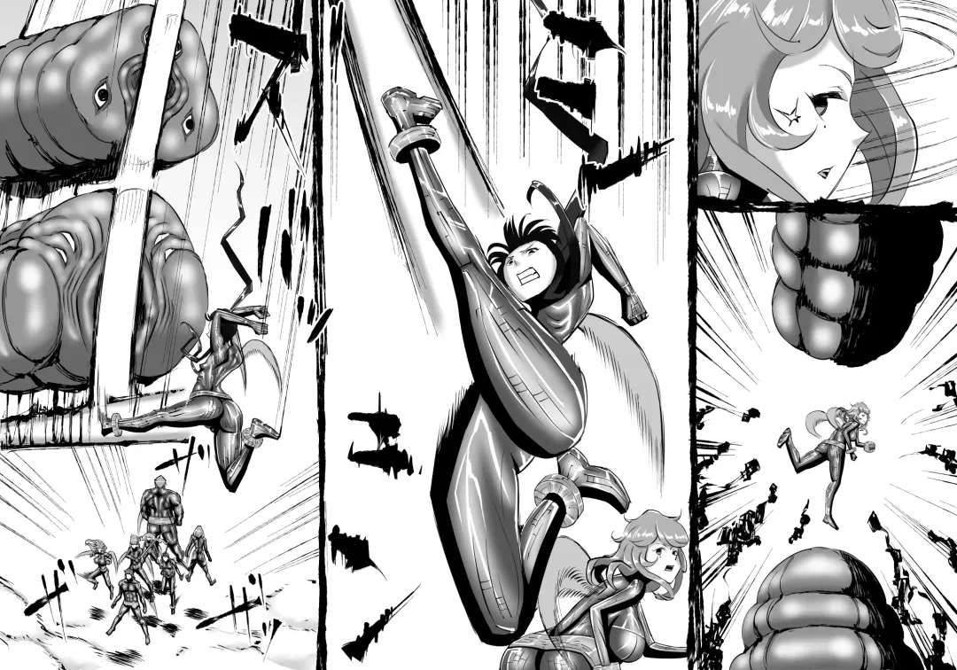 [Enueeru] FUSION WARS_TO SAVE THE MANKIND! DIVE INTO THE PREGNANCY HELL Fhentai - Page 31