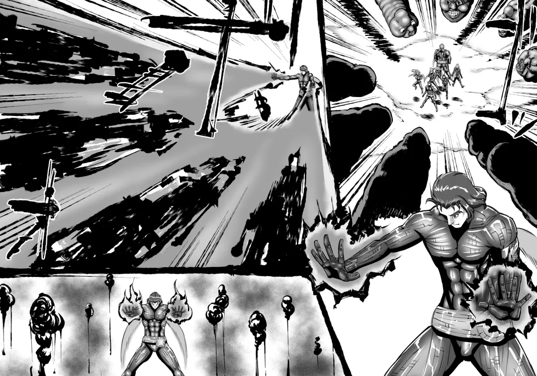 [Enueeru] FUSION WARS_TO SAVE THE MANKIND! DIVE INTO THE PREGNANCY HELL Fhentai - Page 32