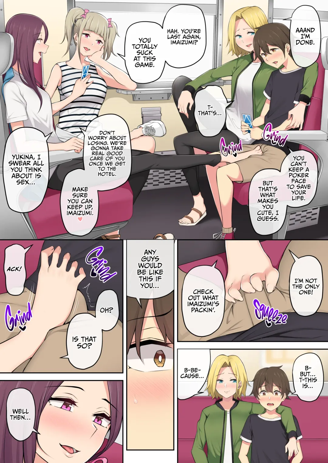 Imaizumin-chi wa Douyara Gal no Tamariba ni Natteru Rashii 2 | IMAIZUMI BRINGS ALL THE GYARUS TO HIS HOUSE 2 (decensored) Fhentai - Page 9