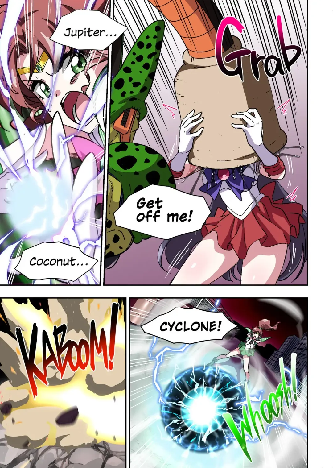 [Susuanpan] Cell no Esa Ext. Sangetsuhen | Cell's Perfect Meal: Sailor Moon V Fhentai - Page 12