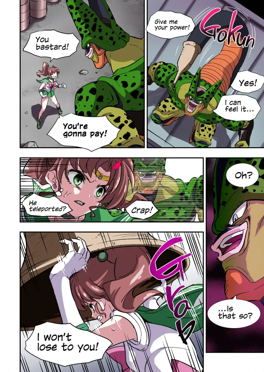 [Susuanpan] Cell no Esa Ext. Sangetsuhen | Cell's Perfect Meal: Sailor Moon V Fhentai - Page 15