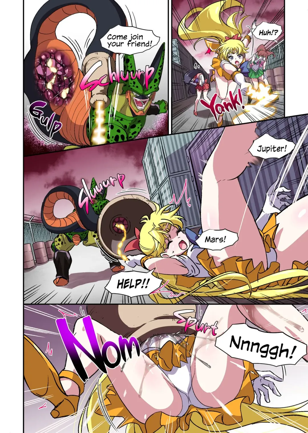 [Susuanpan] Cell no Esa Ext. Sangetsuhen | Cell's Perfect Meal: Sailor Moon V Fhentai - Page 9