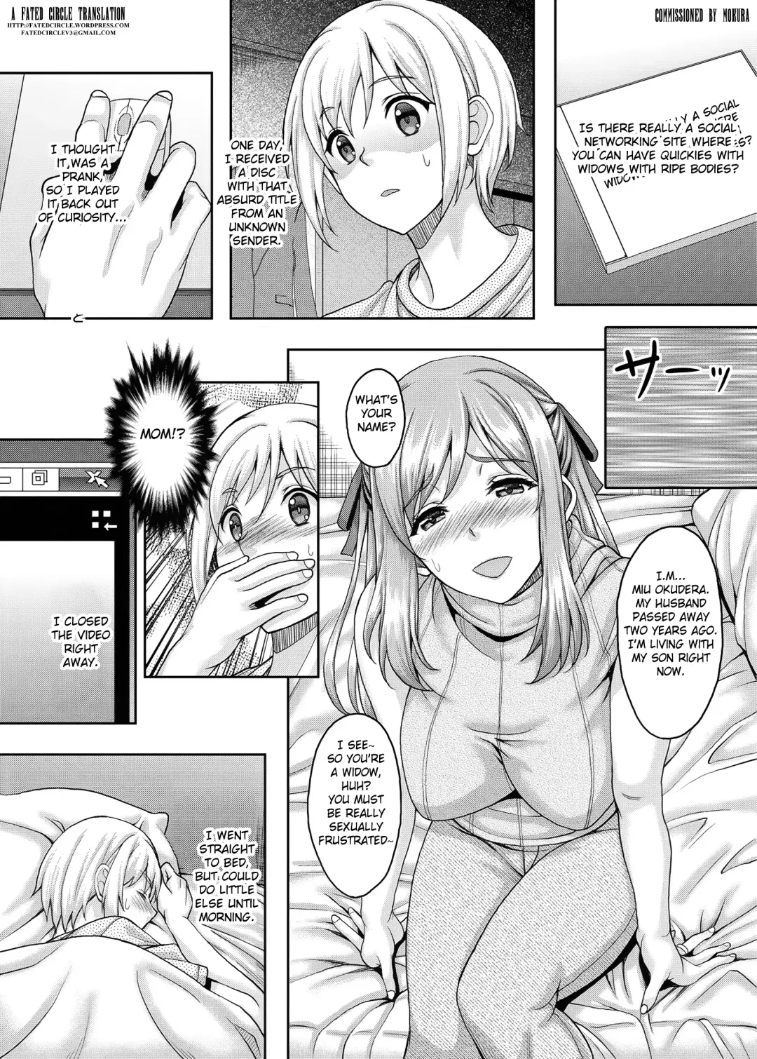 [Kusui Aruta] Ureta Karada o Moteamashita Miboujin to Sokuhame Dekiru SNS ga Arutte Hontou desu ka? Fhentai - Page 4