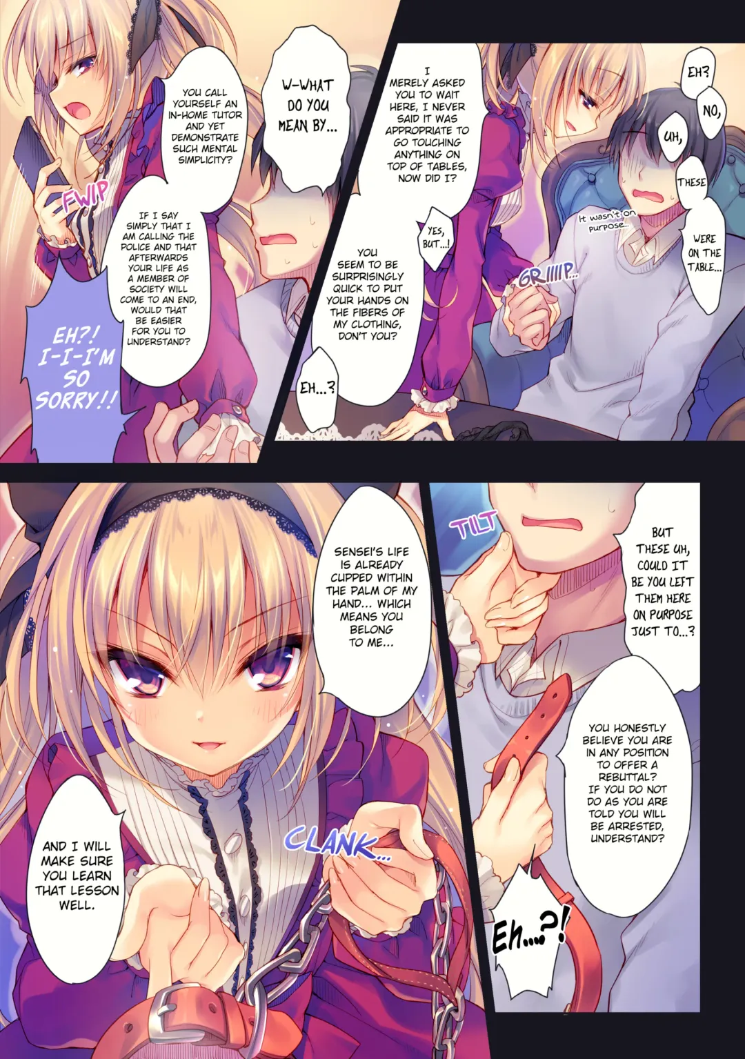 [Rubi-sama] Watashi no Omocha ni Narinasai | Become My Manservant (decensored) Fhentai - Page 4