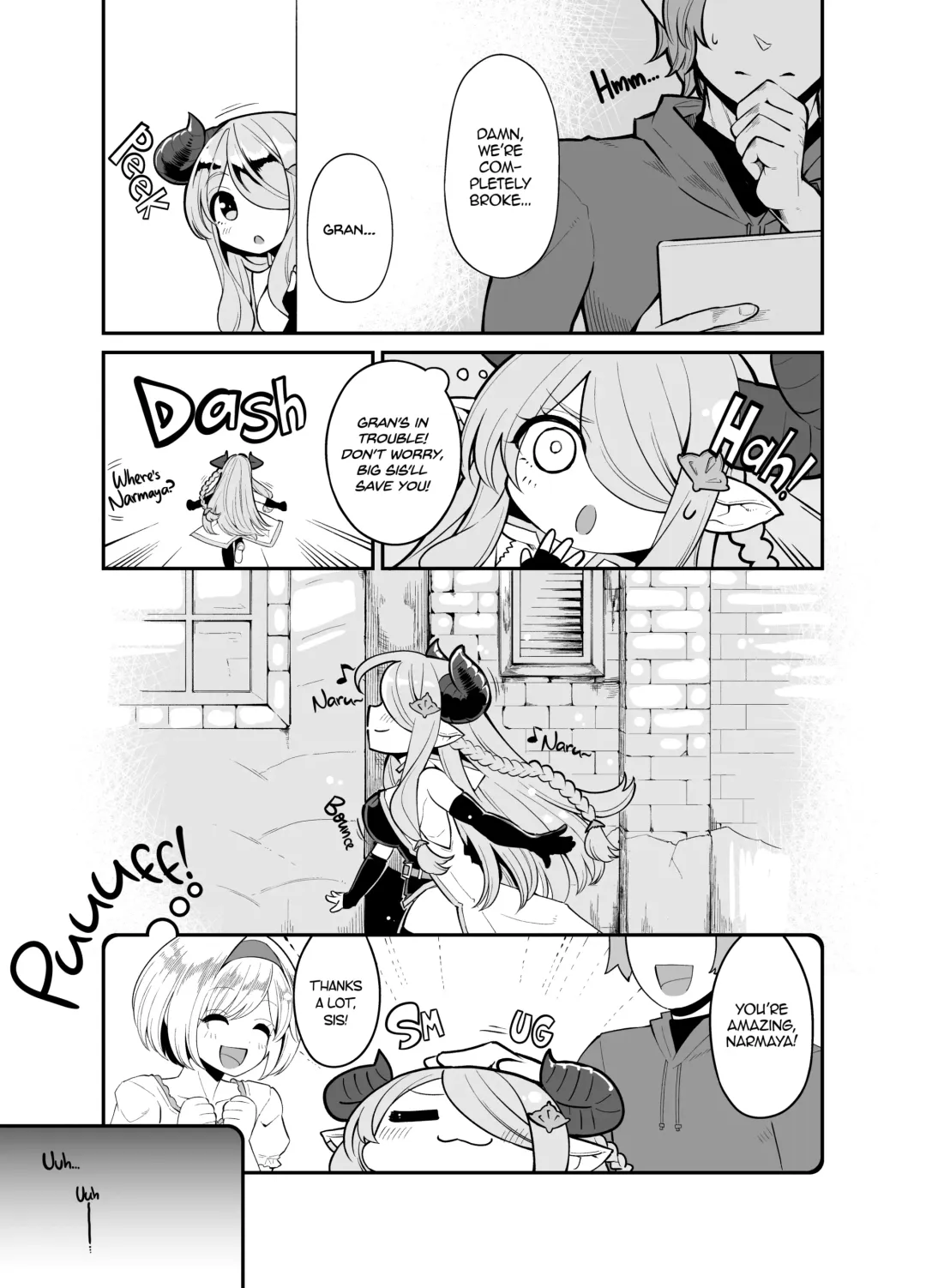 [Hanauna] Mesu Draph o Damashite Pakoru Ohanashi | Tricking Female Draph into Rough Sex (decensored) Fhentai - Page 4